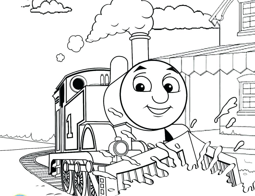 1000x768 Percy Coloring Pages Coloring Page The Train Printable Pages