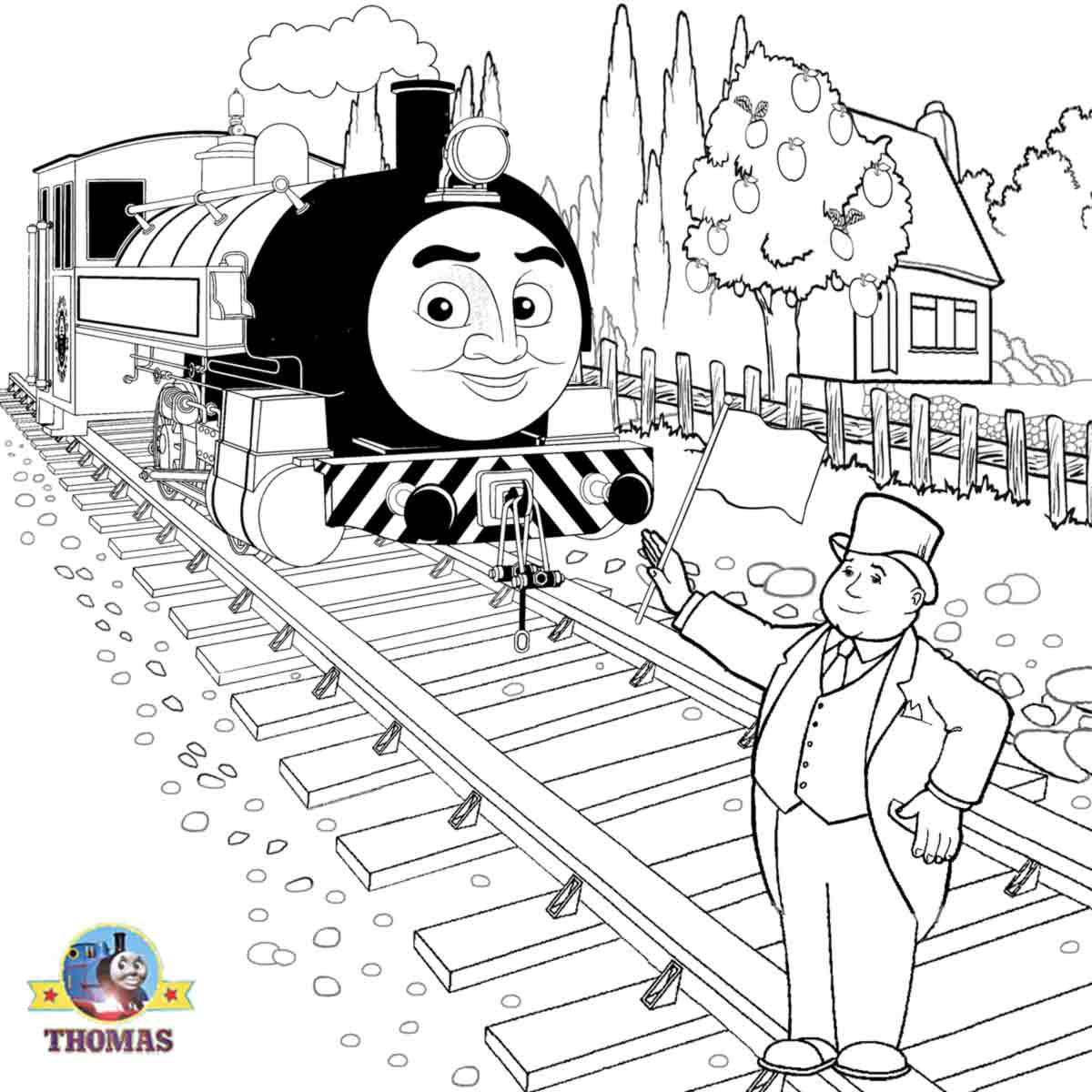 Thomas The Train Coloring Pages For Kids To Print Percy 1200x1200 Thomas The Train Coloring Pages For Kids To Print Percy
