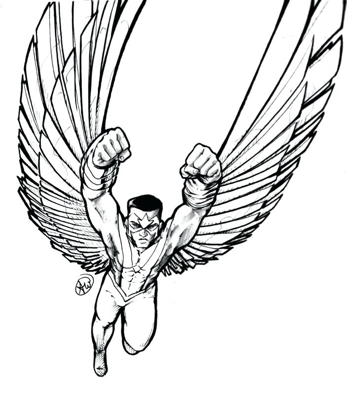 Peregrine Falcon Coloring Page at GetColorings.com | Free printable ...