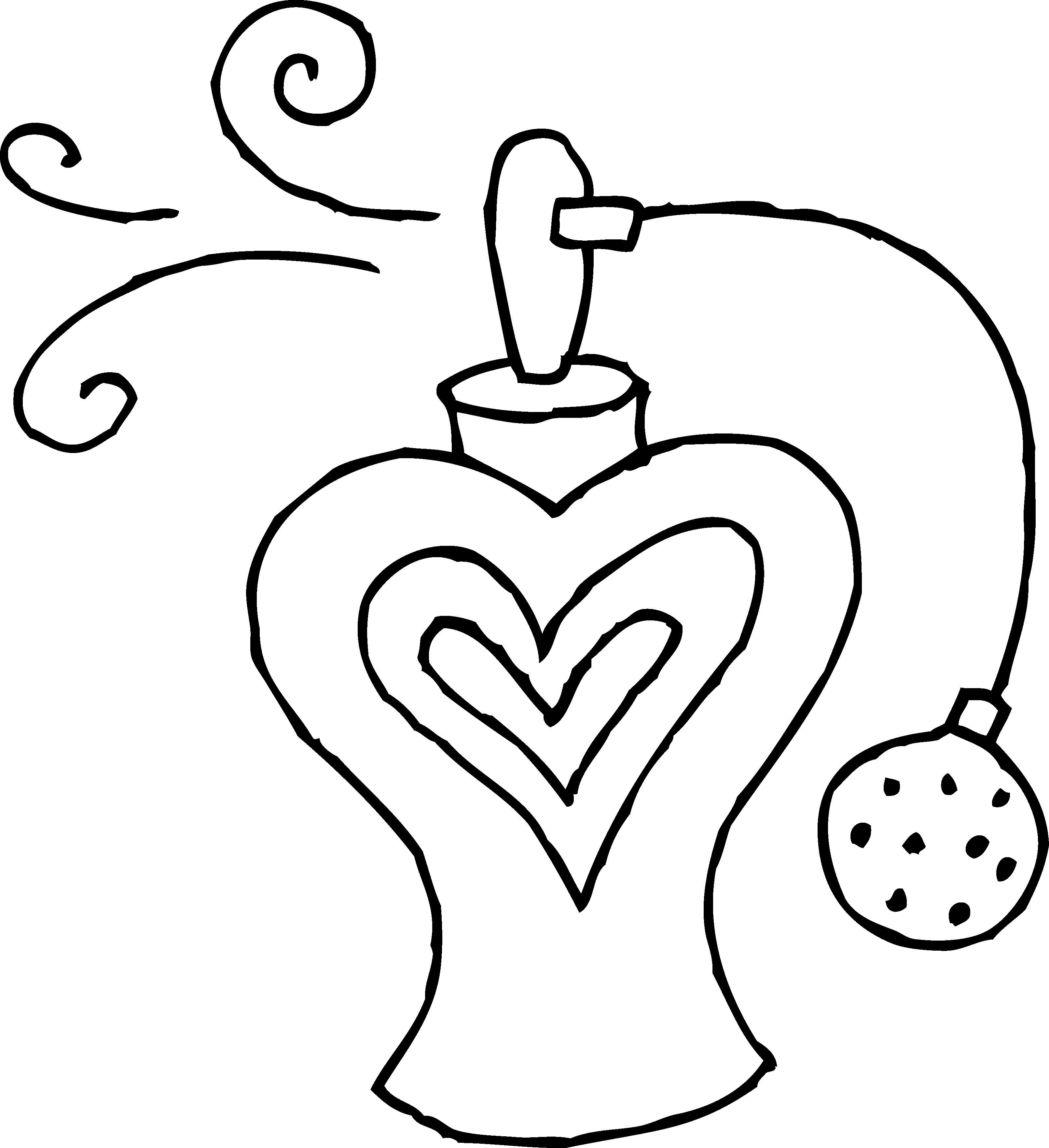 3223x3525 Perfume Coloring Pages