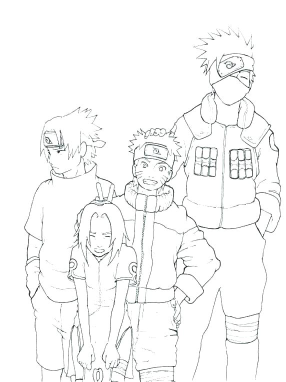 572x764 Kakashi Coloring Pages Coloring Pages And Coloring Pages Coloring