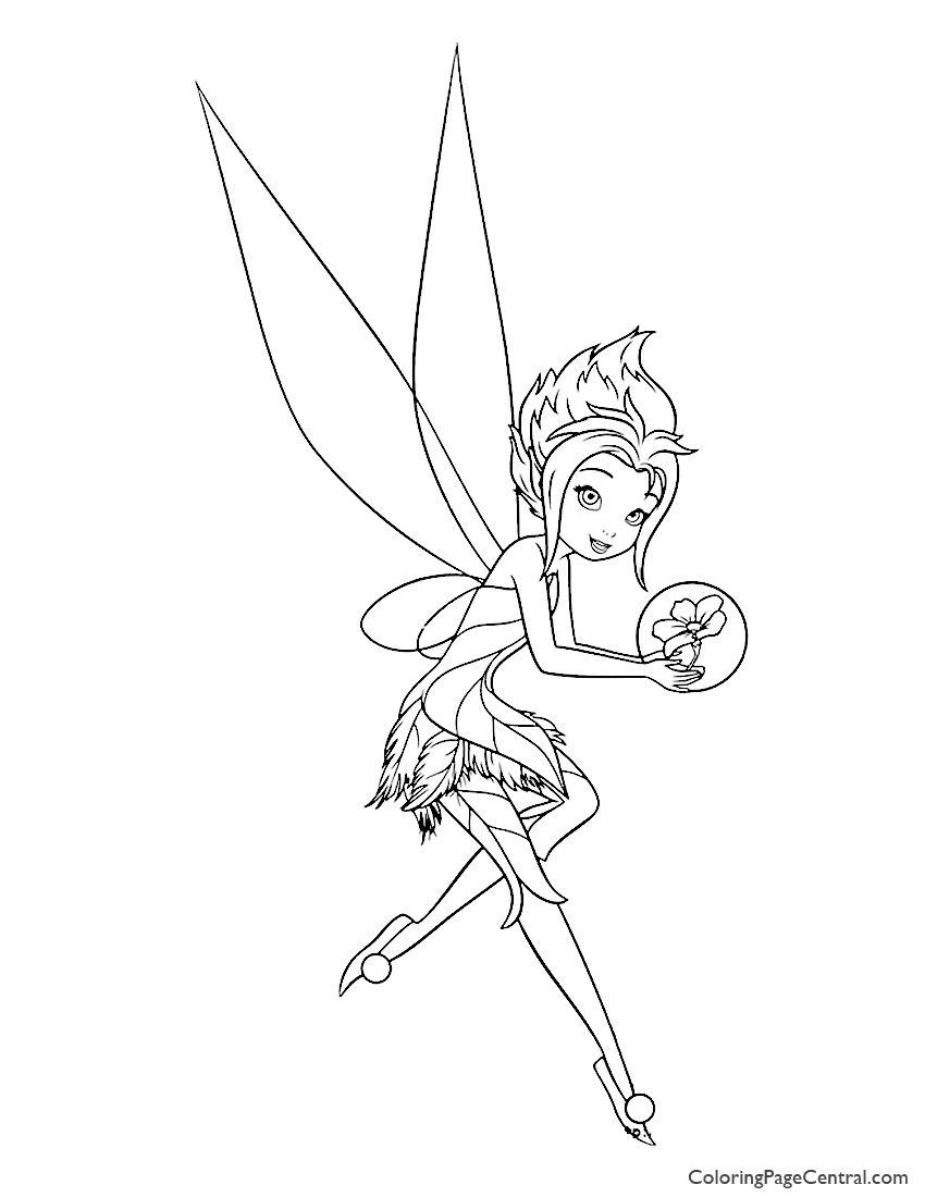 Tinkerbell Periwinkle 04 Coloring Page Coloring Page Central 850x1100 Tinkerbell Periwinkle 04 Coloring Page Coloring Page Central