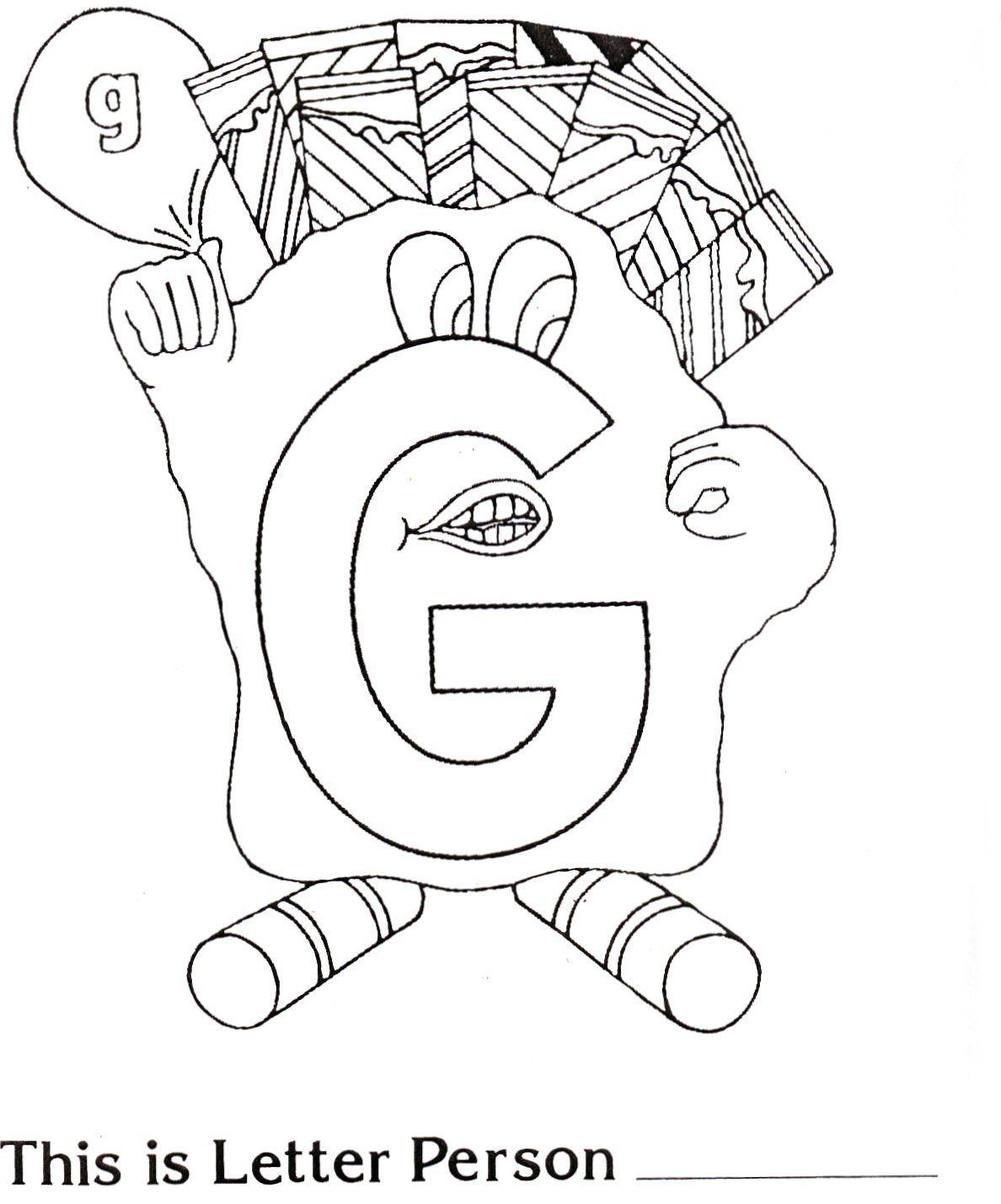 Brilliant Beginnings Preschool Letter Person G Coloring Page 1188x1429 Brilliant Beginnings Preschool Letter Person G Coloring Page