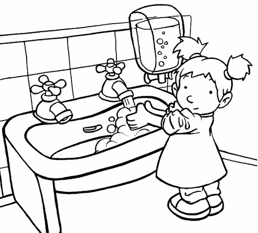 512x464 Personal Hygiene Coloring Pages (120 Pages) Personal Hygiene
