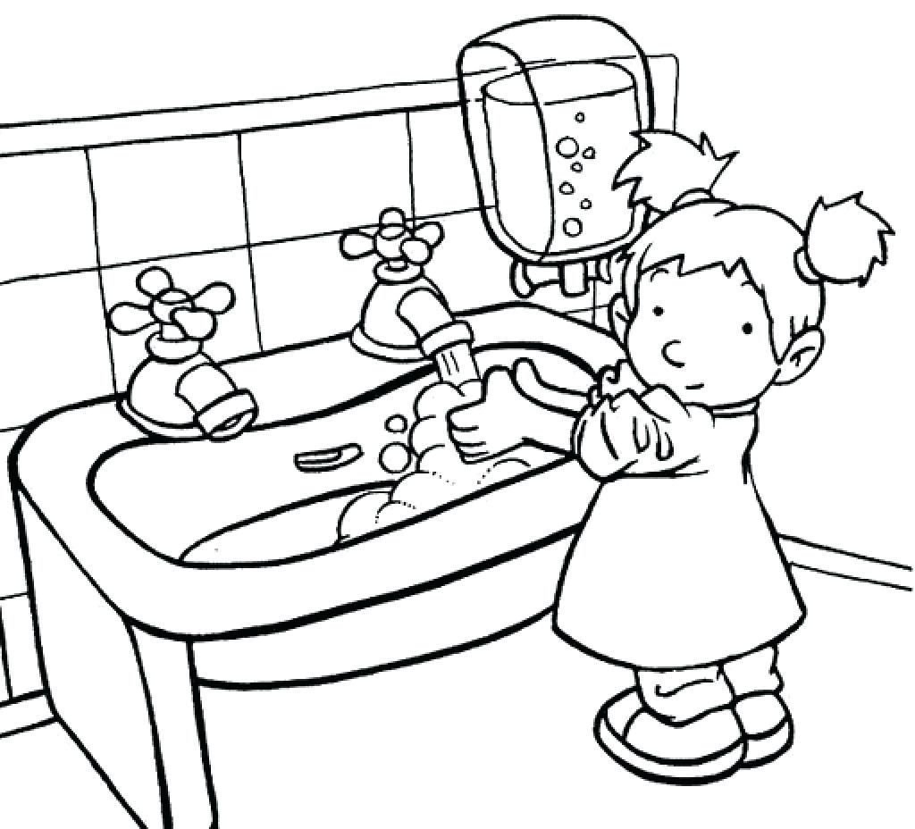 1024x928 Exclusive Design Handwashing Coloring Pages Cdc Hand Washing