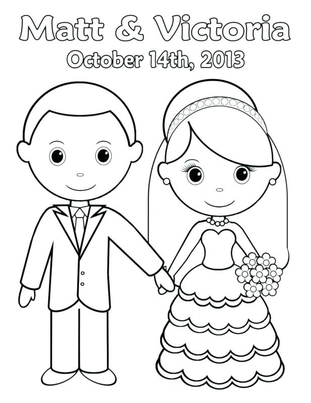 Wedding Coloring Pages In Beautiful Personalized Wedding Coloring 618x800 Wedding Coloring Pages In Beautiful Personalized Wedding Coloring