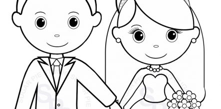 Custom Wedding Coloring Pages Design And Ideas Page 0 443x220 Custom Wedding Coloring Pages Design And Ideas Page 0