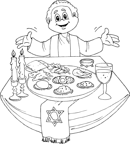 Passover Printable Coloring Pages 541x600 Passover Printable Coloring Pages