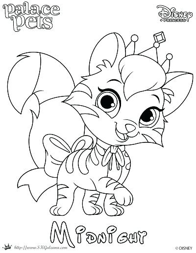Palace Pets Coloring Pages 400x517 Palace Pets Coloring Pages