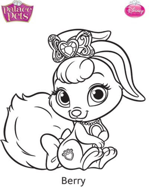 Charming Palace Pets Coloring Pages Printable For Beatiful Palace 595x759 Charming Palace Pets Coloring Pages Printable For Beatiful Palace