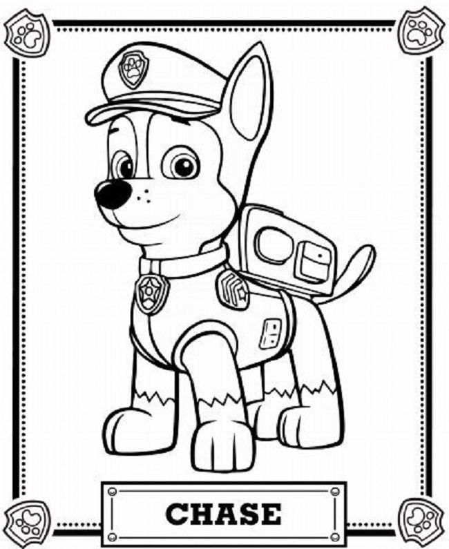 Paw Patrol Coloring Pages Coloring Pages Paw 650x795 Paw Patrol Coloring Pages Coloring Pages Paw