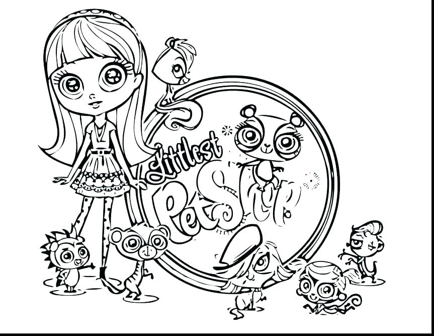 Little Pet Shop Coloring Pages Littlest Pet Shop Coloring Pages 863x667 Little Pet Shop Coloring Pages Littlest Pet Shop Coloring Pages
