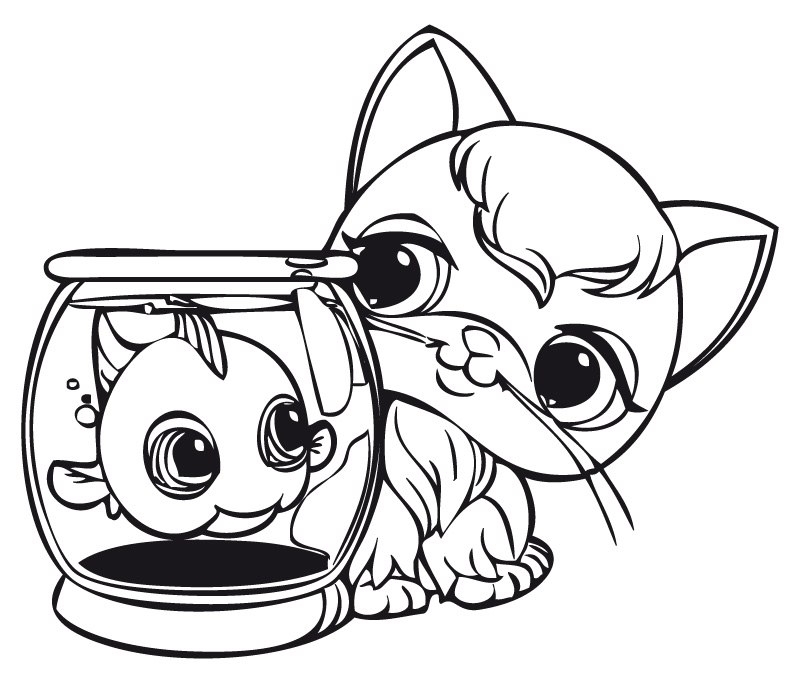Littlest Pet Shop Color Pages Popular Coloring Pages Great 800x697 Littlest Pet Shop Color Pages Popular Coloring Pages Great