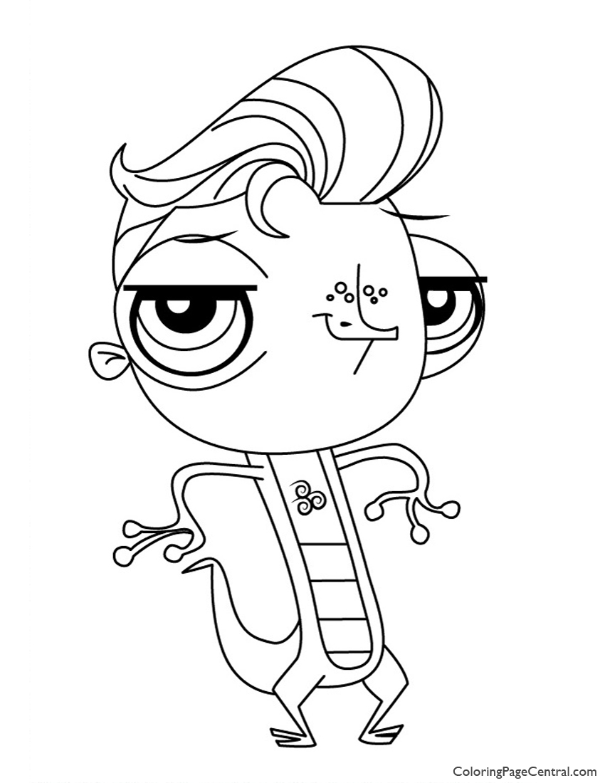 Littlest Pet Shop Vinnie Terrio Coloring Page Coloring Page 850x1100 Littlest Pet Shop Vinnie Terrio Coloring Page Coloring Page