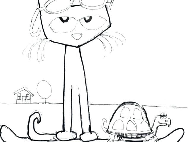 Pete The Cat Coloring Page at GetColorings.com | Free printable ...