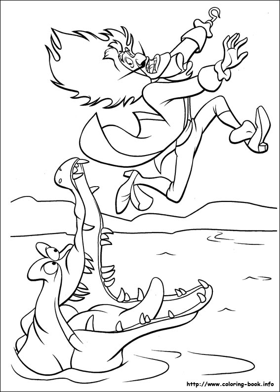 Peter Pan Coloring Picture 567x794 Peter Pan Coloring Picture