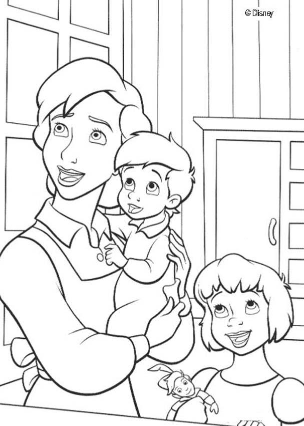 Darling Family Coloring Pages 607x850 Darling Family Coloring Pages