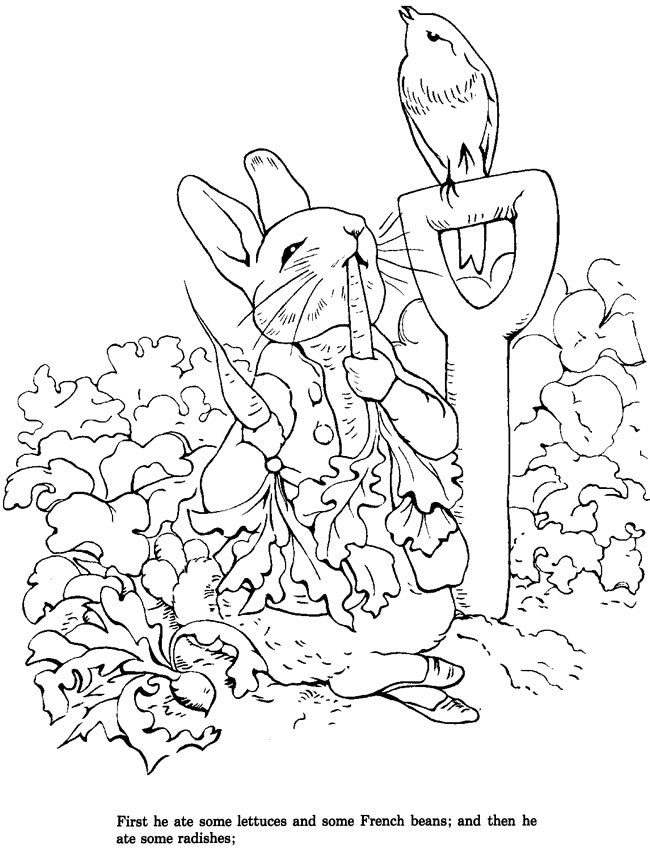 Download Peter Rabbit Coloring Page Stamping 650x850 Download Peter Rabbit Coloring Page Stamping