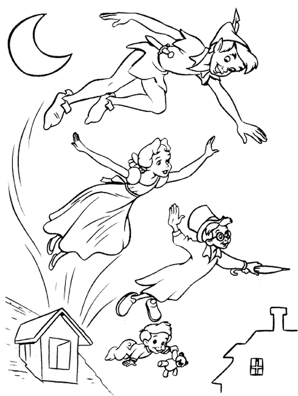 Free Printable Peter Pan Coloring Pages For Kids 600x795 Free Printable Peter Pan Coloring Pages For Kids