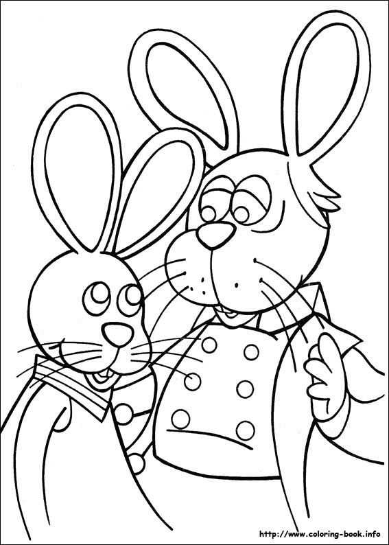 Peter Cottontail Coloring Pages