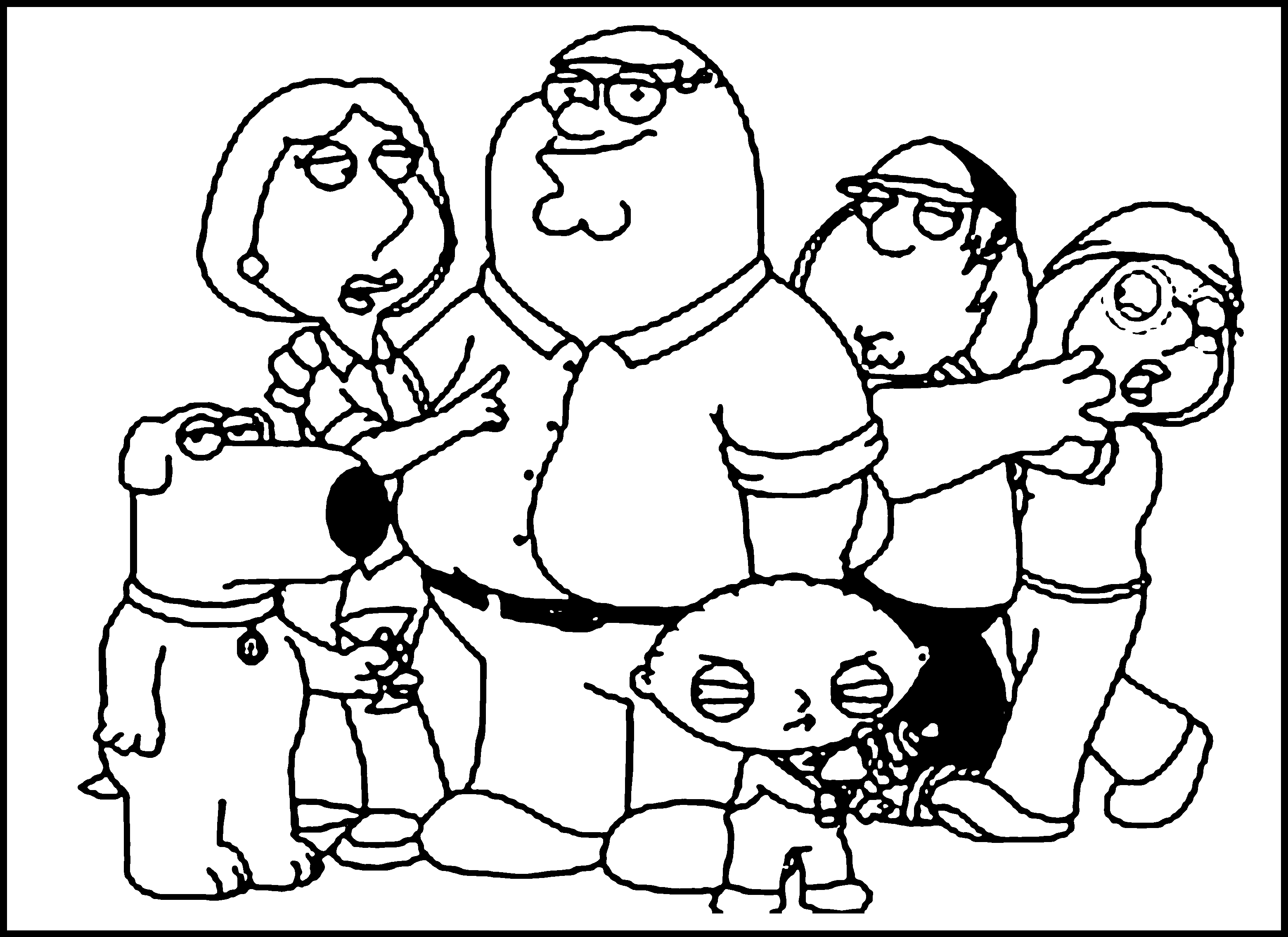 3120x2270 Family Guy Coloring Pages