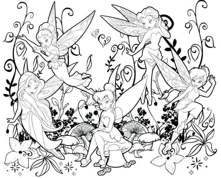 730x591 Tinkerbell Coloring Pages To Print Coloring Books Also Coloring