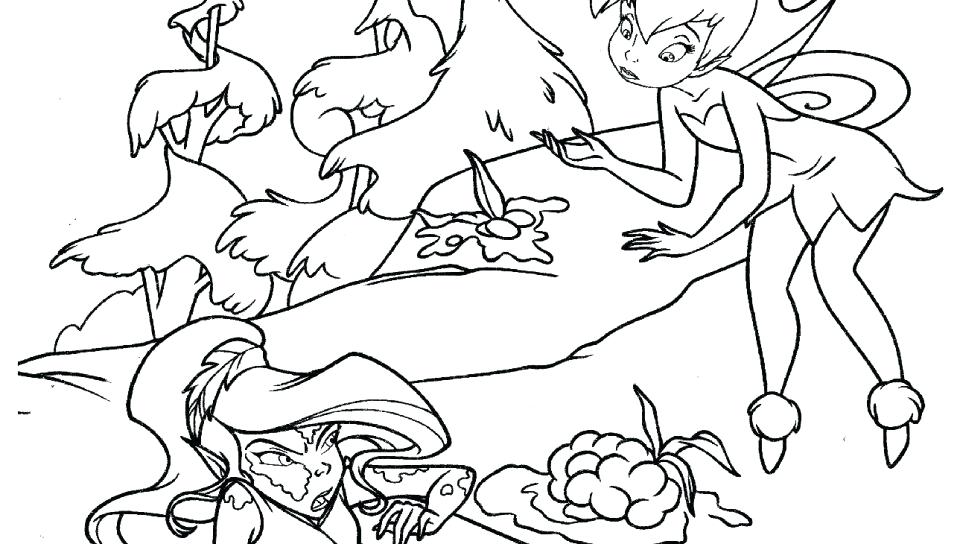 960x544 Peter Pan And Tinkerbell Coloring Pages