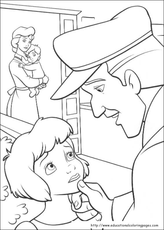 Peter Pan And Wendy Coloring Pages
