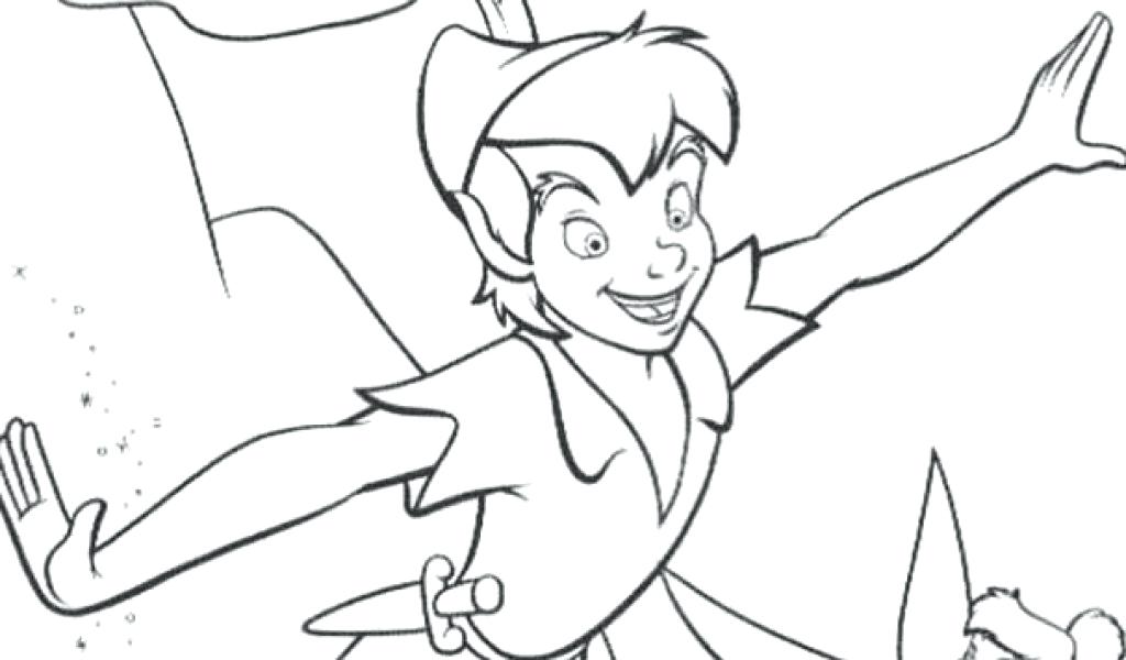 1024x600 Peter Pan Coloring Sheets Peter Pan N Coloring Page Peter Pan