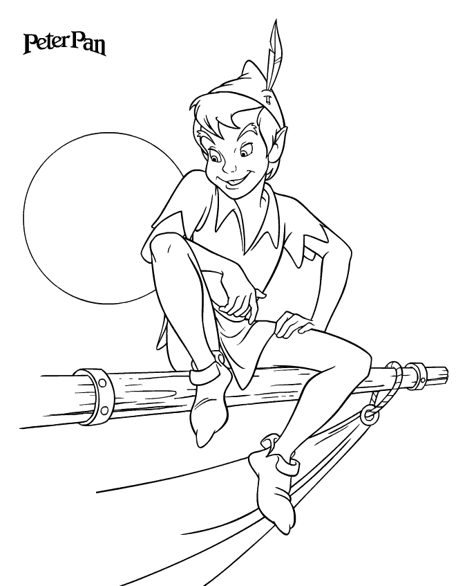 660x847 Peter Pan Coloring Pages To Download And Print For Free
