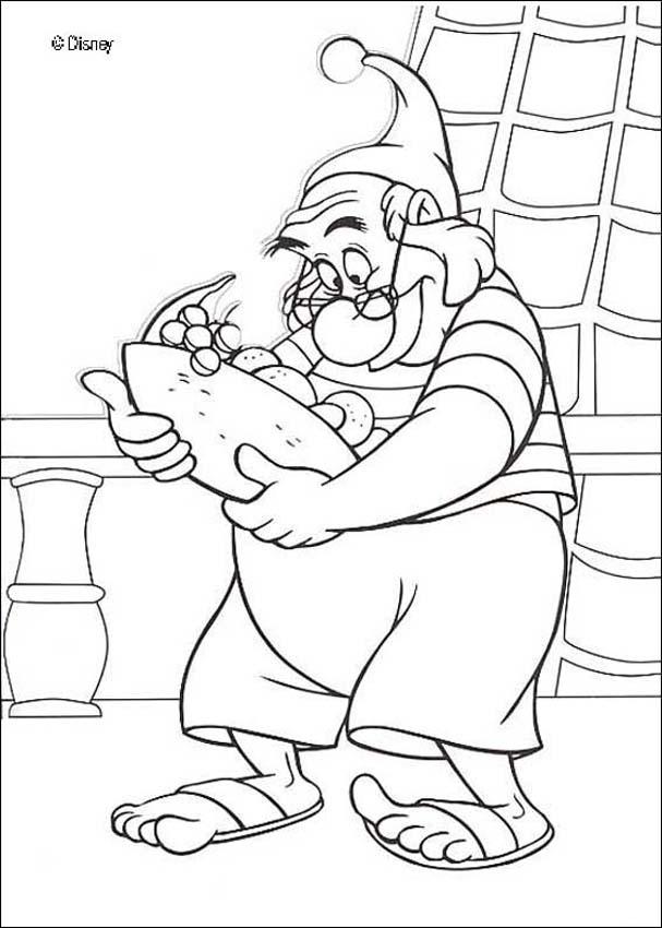 607x850 Smee With Fruits Coloring Pages