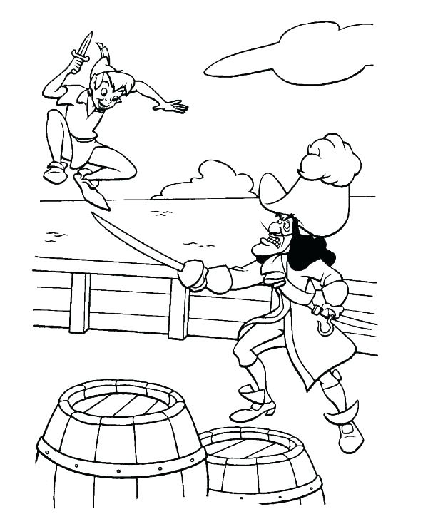 600x735 Peter Pan Coloring Pages Peter Pan Coloring Page Best Of Peter Pan