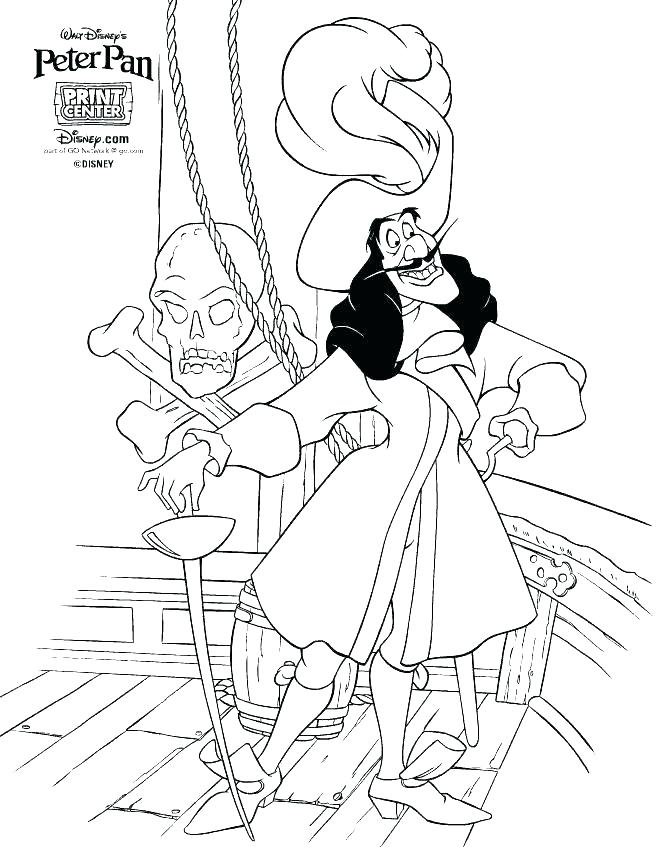 660x847 Peter Pan Coloring Pages Free