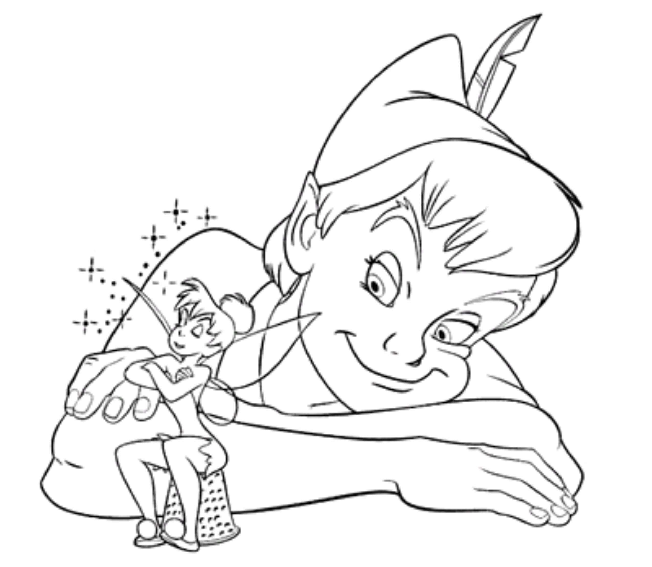 Peter Pan And Tinkerbell Coloring Pages For Kids Luxury Peter Pan 2551x2219 Peter Pan And Tinkerbell Coloring Pages For Kids Luxury Peter Pan