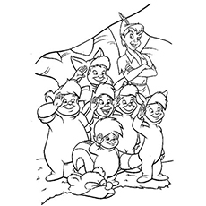 Peter Pan Coloring Pages 230x230 Peter Pan Coloring Pages