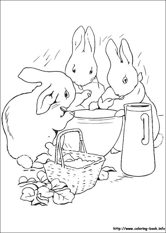 567x794 Peter Rabbit Coloring Page Peter Rabbit