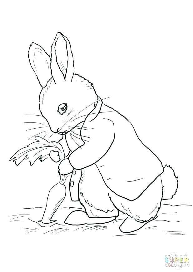 618x871 Rabbit Coloring Book And Free Printable Peter Rabbit Coloring
