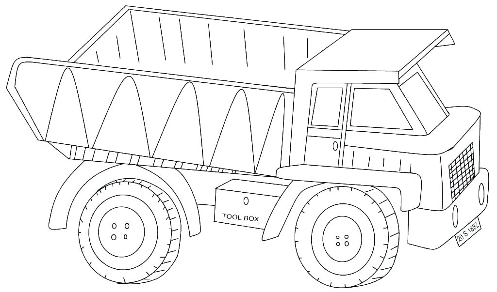 1024x603 Peterbilt Coloring Pages Printable