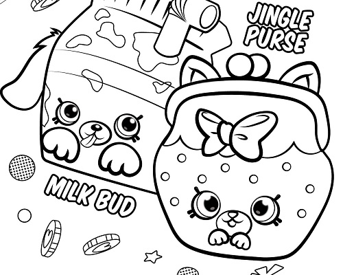 Shopkins Coloring Pages Petkins ~ Coloring Page 500x400 Shopkins Coloring Pages Petkins ~ Coloring Page