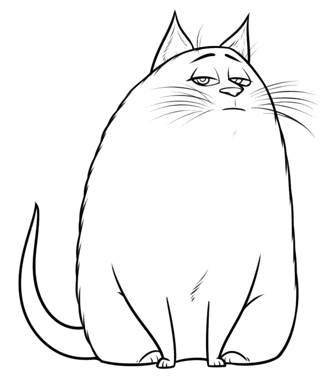 The Secret Life Of Pets Coloring Pages 1044x1200 The Secret Life Of Pets Coloring Pages