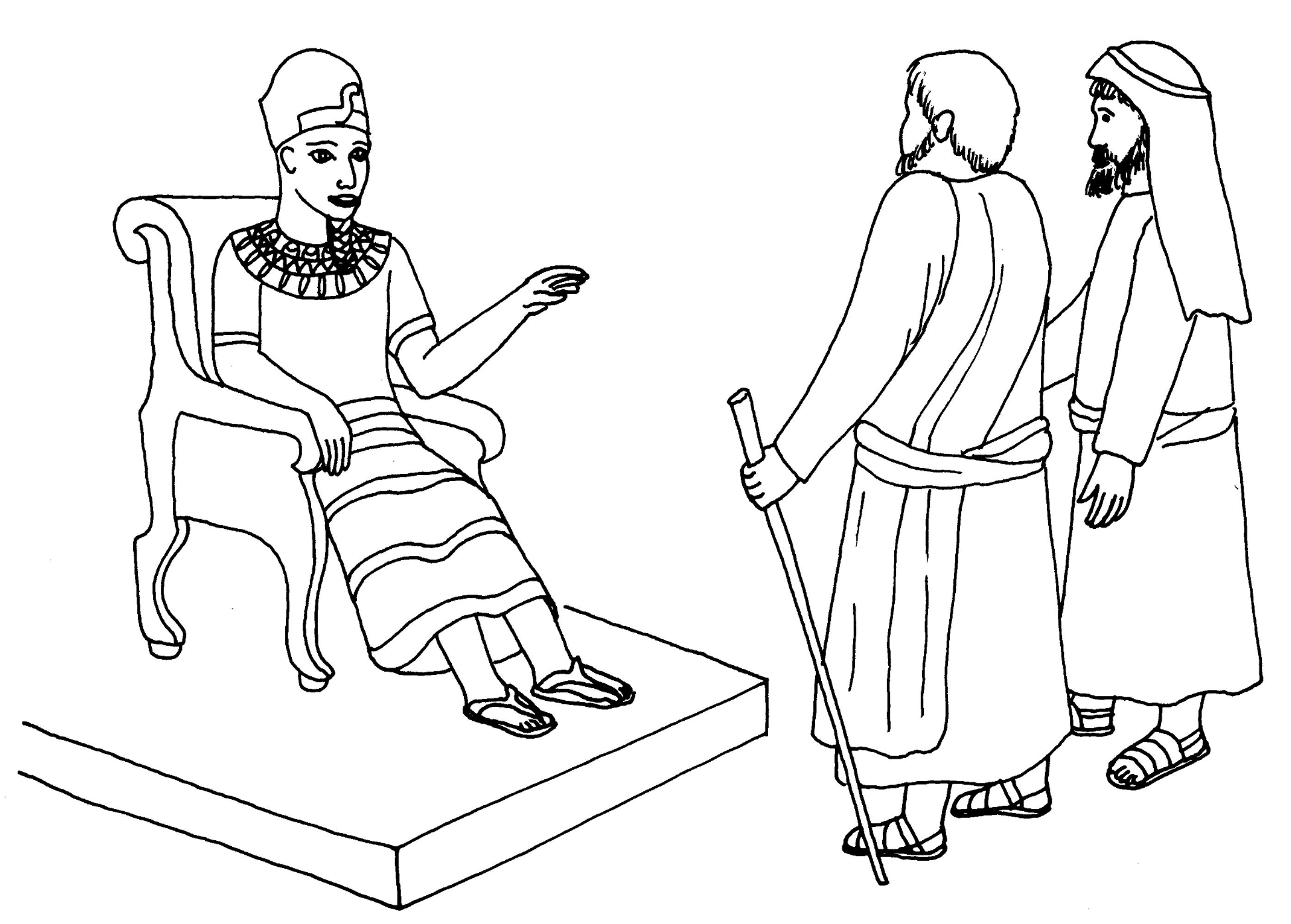 Moses And Aaron Before Pharaoh Coloring Pages Now Sunday Bible 2792x1999 Moses And Aaron Before Pharaoh Coloring Pages Now Sunday Bible