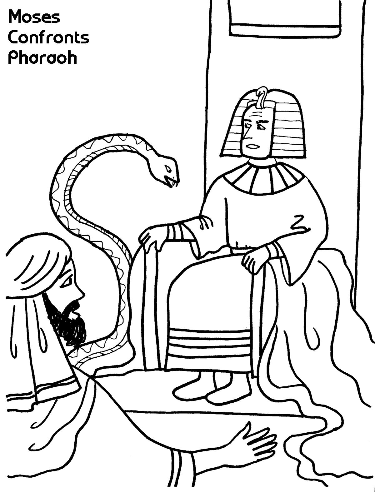 Moses Confronts Pharaoh Coloring Sheet Wesleyan Kids 1200x1575 Moses Confronts Pharaoh Coloring Sheet Wesleyan Kids