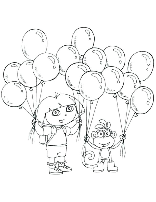 612x792 Dora Halloween Coloring Sheets Nick Jr Coloring Pages Coloring