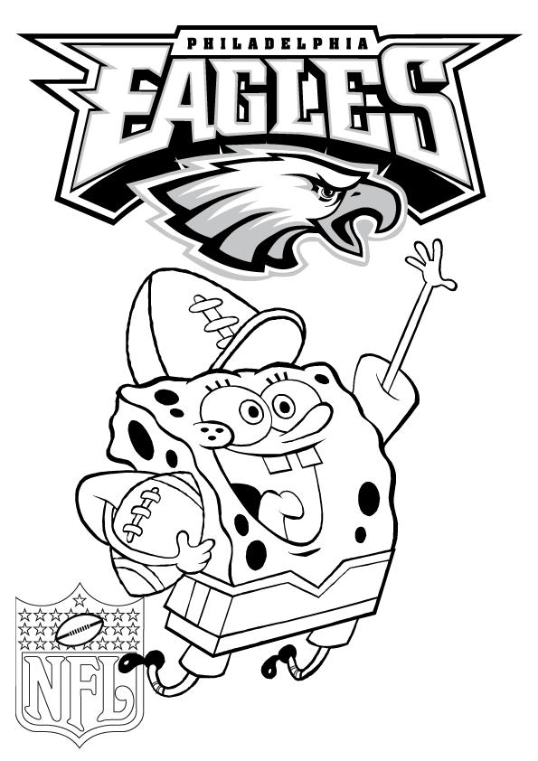 Top 10 Free Printable Philadelphia Eagles Coloring Pages 595x842 Top 10 Free Printable Philadelphia Eagles Coloring Pages