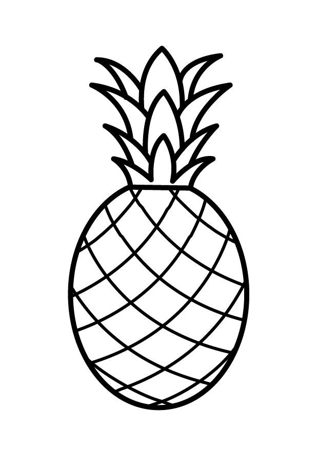 620x875 Philippines Queen Sweetest Pineapple Coloring Page Download 4