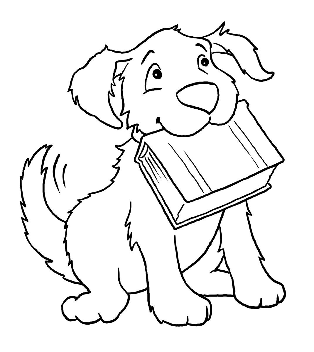 1070x1200 Dog Animal Coloring Book Pages Printable Activity Shelter