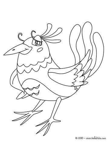 364x470 Phoenix Coloring Pages