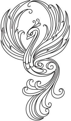 235x399 Phoenix Coloring Pages For Adults