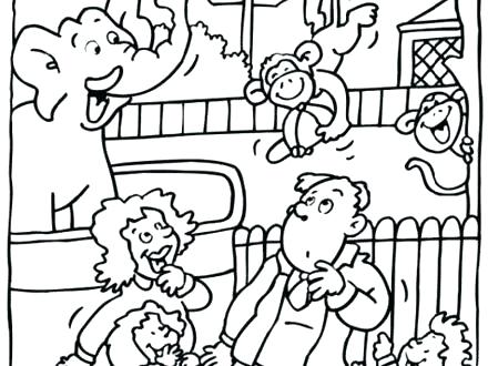 440x330 Zoo Coloring Pages Amazing Zoo Coloring Pages Zoo Phonics Coloring