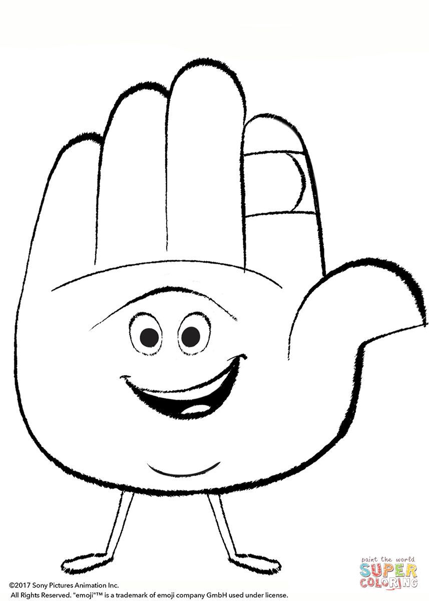 857x1200 Poop Emoji Coloring Page